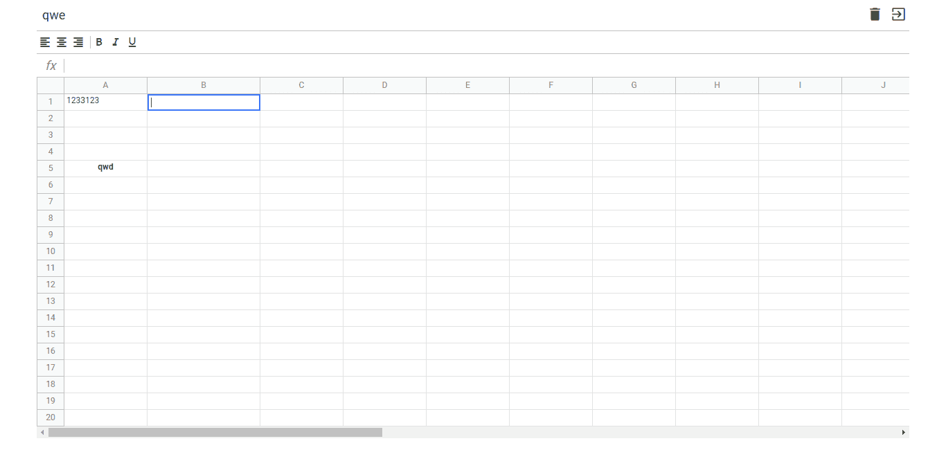 Excel-Table